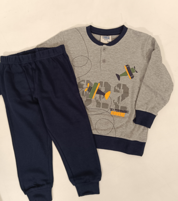 PIGIAMA BAMBINO M/L EP4064 Ingrosso Pigiami 0/16 Anni Tellini S.r.l.